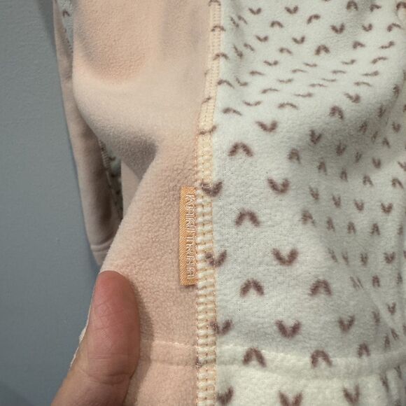 Kari Traa Jacket Lus Fleece Sweater Full Zip Up Pink Lightweight Womens Medium - Picture 3 of 10